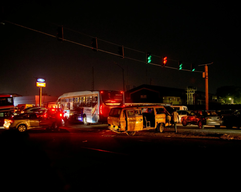 T-Bone Accident With A Bus At Night